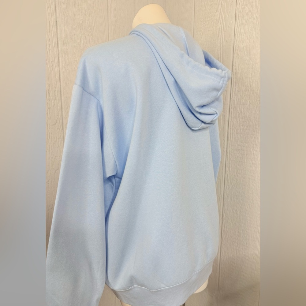 Disney Kids Light Blue Stitch Zip-Up Hoodie - Picture 7 of 9